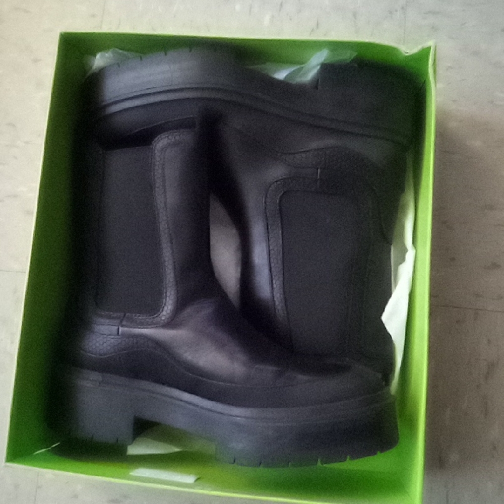 Sam Edelman Black Leather Boots
